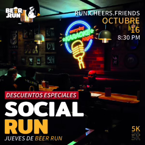 Salida Semanal: Jueves de Beer Run host Dorita 🔥
