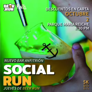 Salida Semanal: Jueves 02 de octubre con nuevo bar anfitrión — Pinta Draft Bar