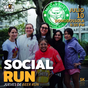 Salida Semanal: Jueves de Beer Run - McCarthys