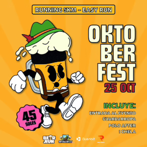 Oktoberfest Run: Corre y brinda junto a Beer Run