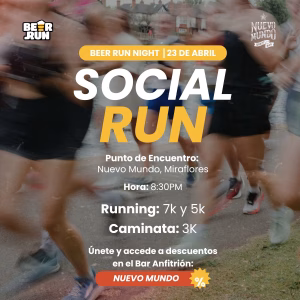 Beer Run Night host Nuevo Mundo