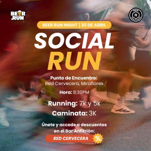 Beer Run Night host Red Cervecera