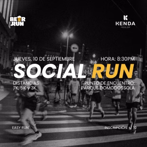Jueves de Beer Run host Kenda Casual Bar