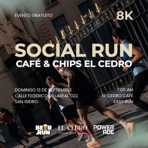Social Run: Café & Chips El Cedro
