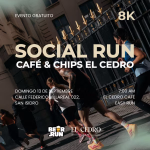 Social Run: Café & Chips El Cedro