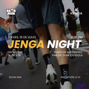 Jenga Night host Kenda Casual Bar