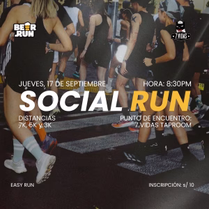 Jueves de Beer Run host 7 Vidas Taproom
