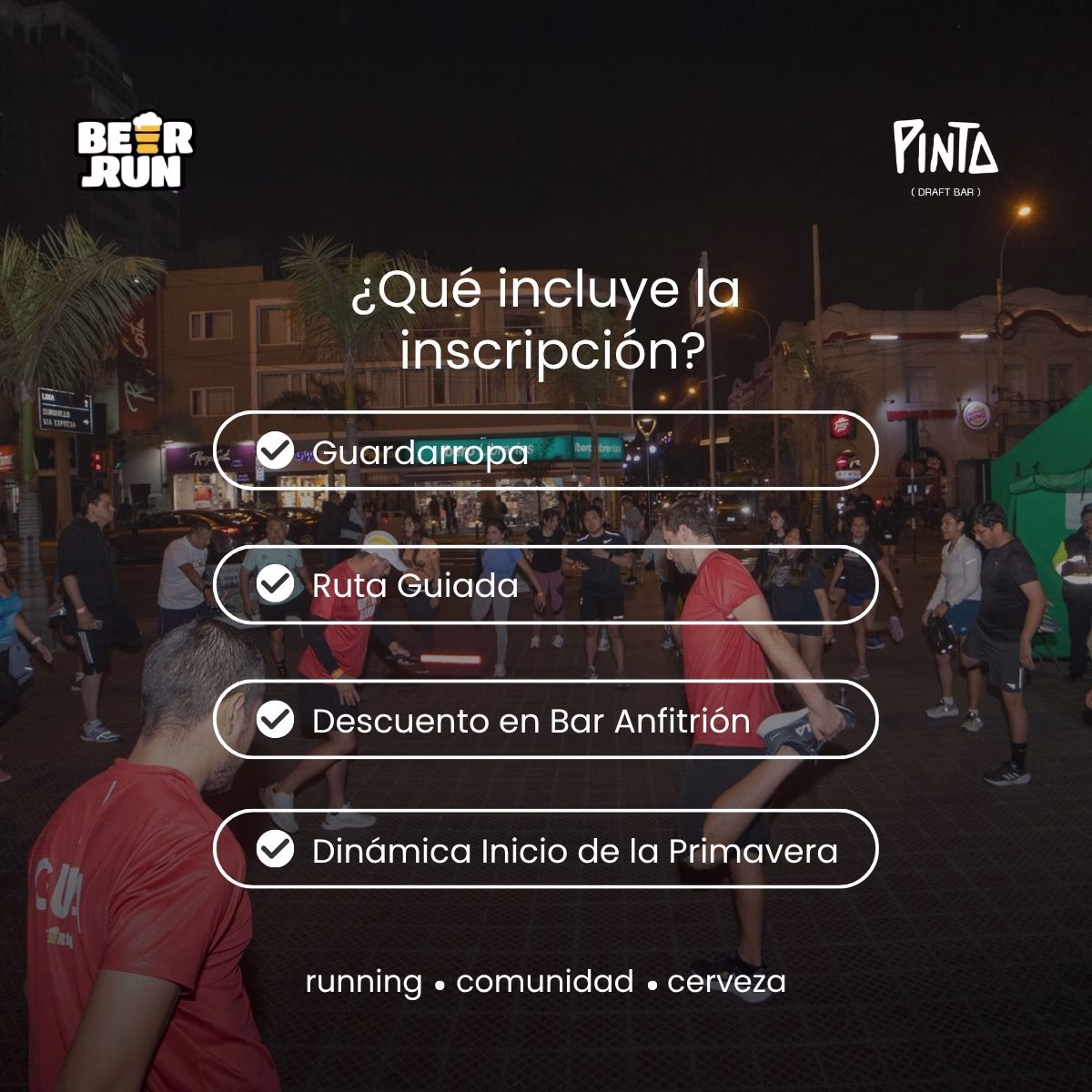 Jueves de Beer Run host Pinta Draft Bar - Imagen 2