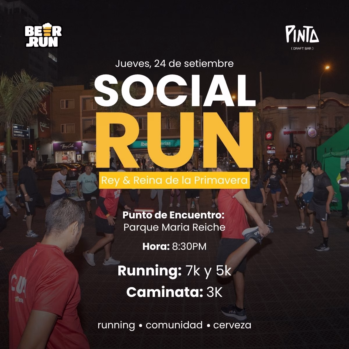 Jueves de Beer Run host Pinta Draft Bar