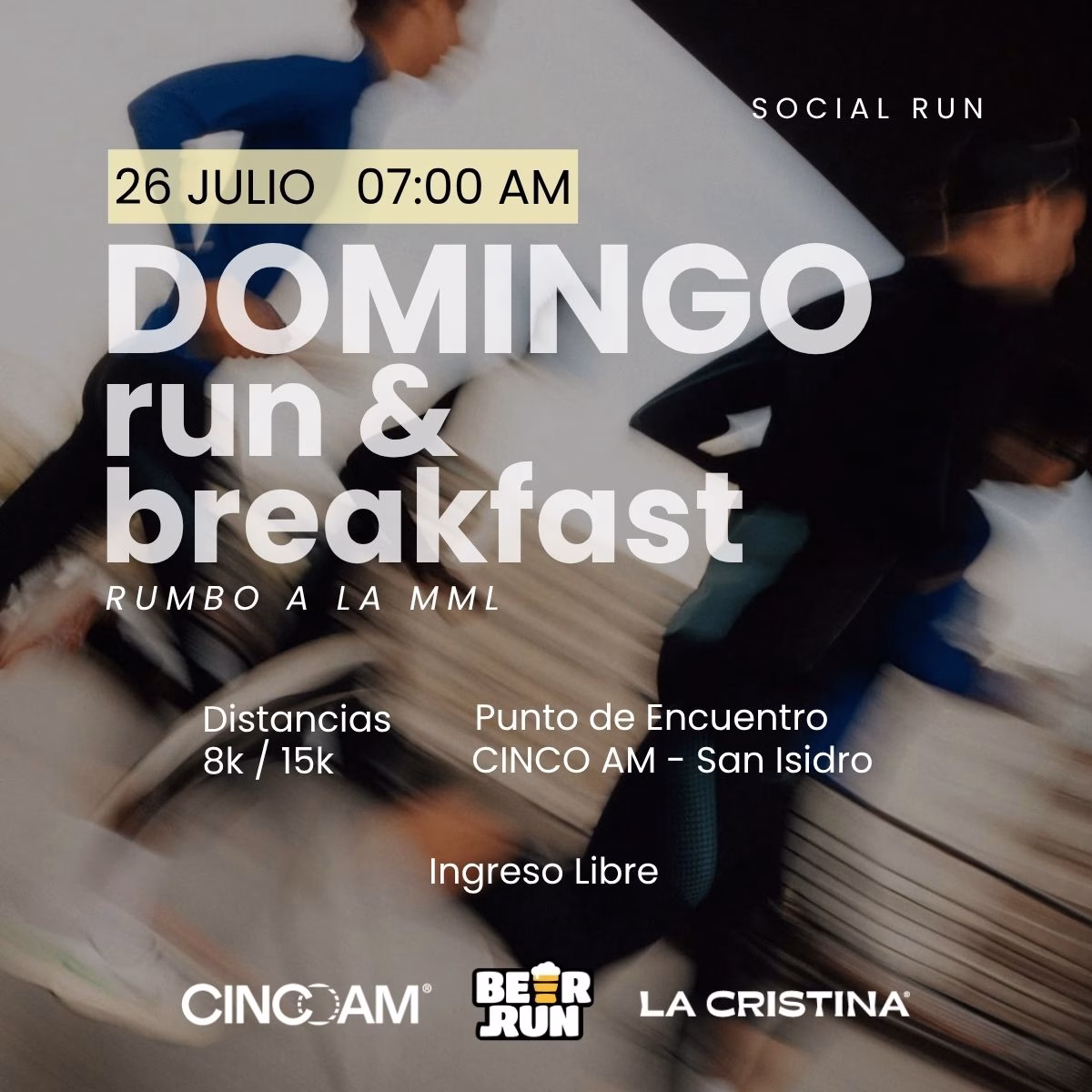 Domingo de Fondo: Run & Breakfast host Cinco Am