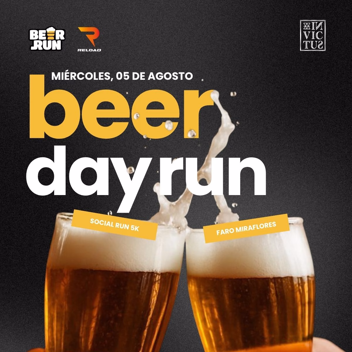 Beer Day Run host Invictus