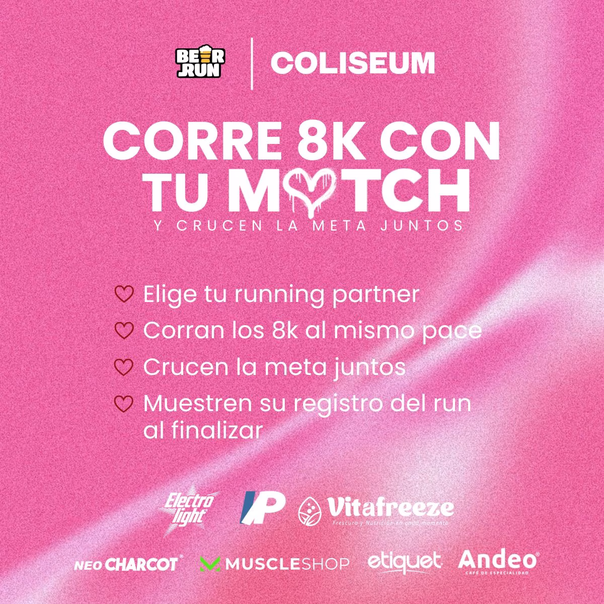 Beer Run x Coliseum Match Pace Run - Punta Hermosa Edition - Imagen 2
