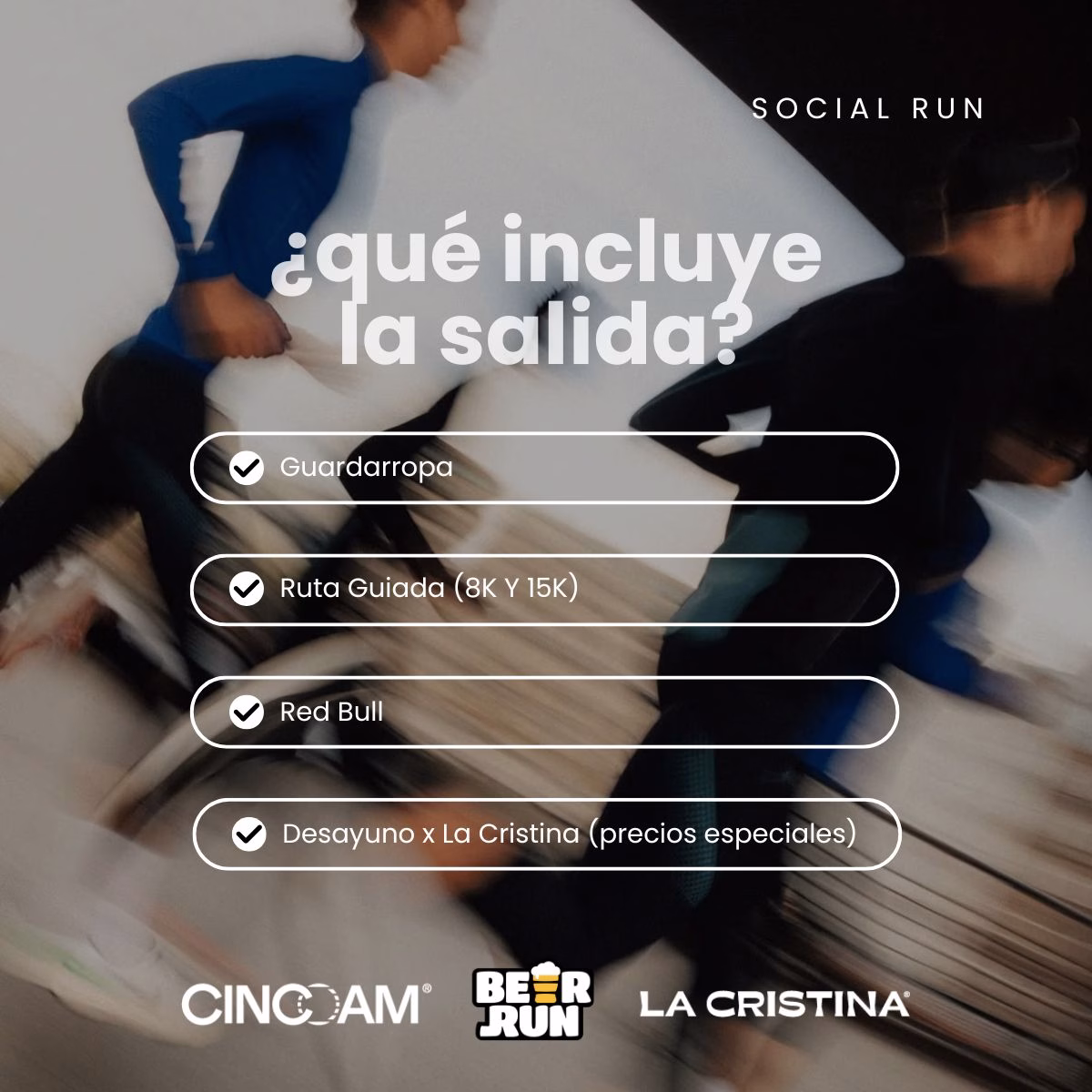 Domingo de Fondo: Run & Breakfast host Cinco Am - Imagen 2