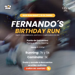 Fernando´s Birthday Run host Caños del Santero