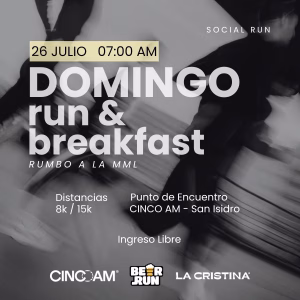 Domingo de Fondo: Run & Breakfast host Cinco Am