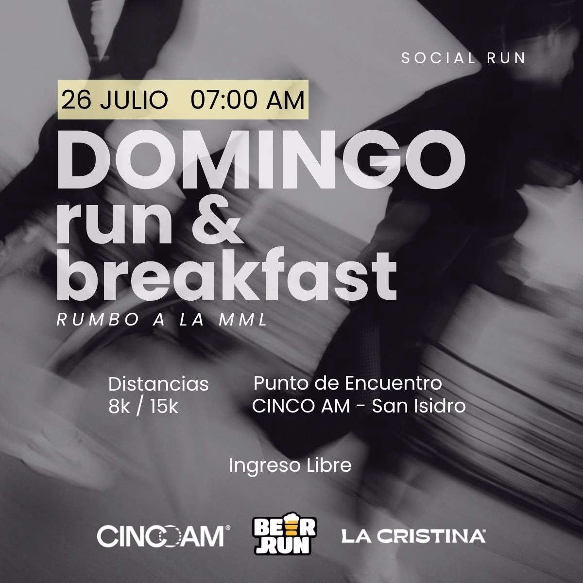 Domingo de Fondo: Run & Breakfast host Cinco Am