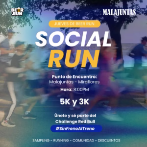 Beer Run x Red Bull – Sin Freno Al Treno Night Run en Malajuntas